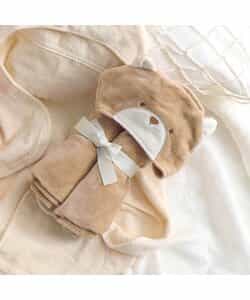 ベビーアニマルバスポンチョ