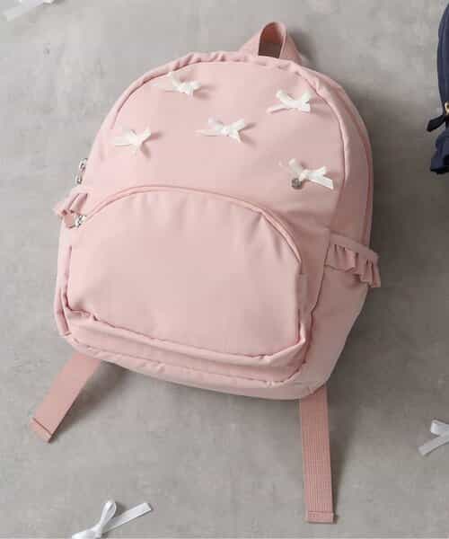 メニーリボンリュック