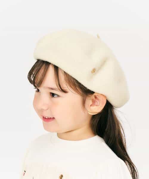 プレート付きベレー