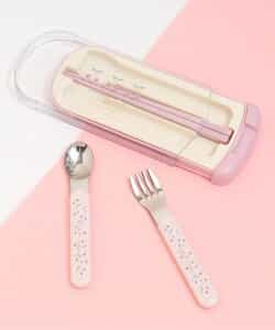 ★SALE★くま・さくらんぼ柄トリオセット_食洗機OK