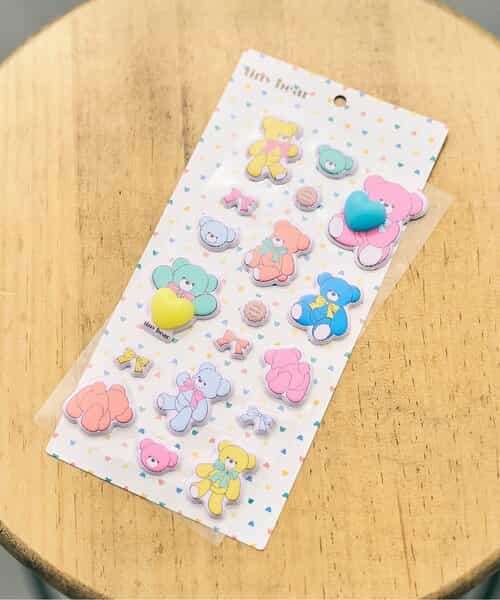 【tiny bear 】ハートぷにぷにシール