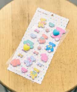 【tiny bear 】ハートぷにぷにシール_910112