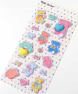 【tiny bear 】ハートぷにぷにシール_910114