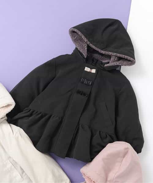 WEB限定ペプラムリバーシブルアウター