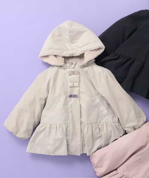 WEB限定ペプラムリバーシブルアウター