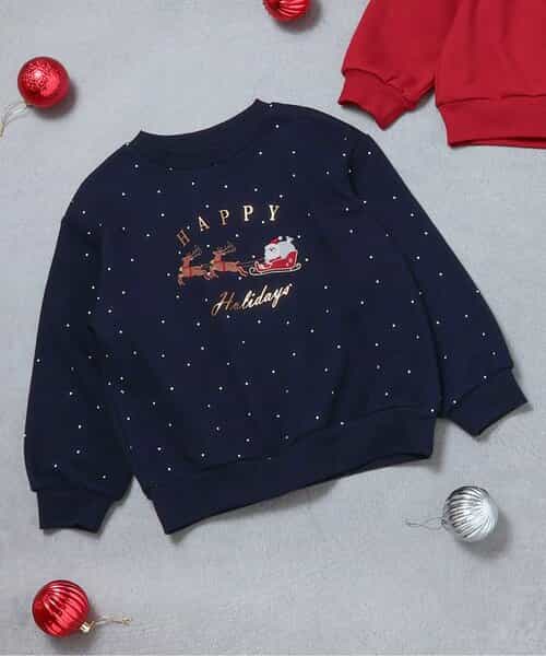 【リンク】クリスマスモチーフトレーナー