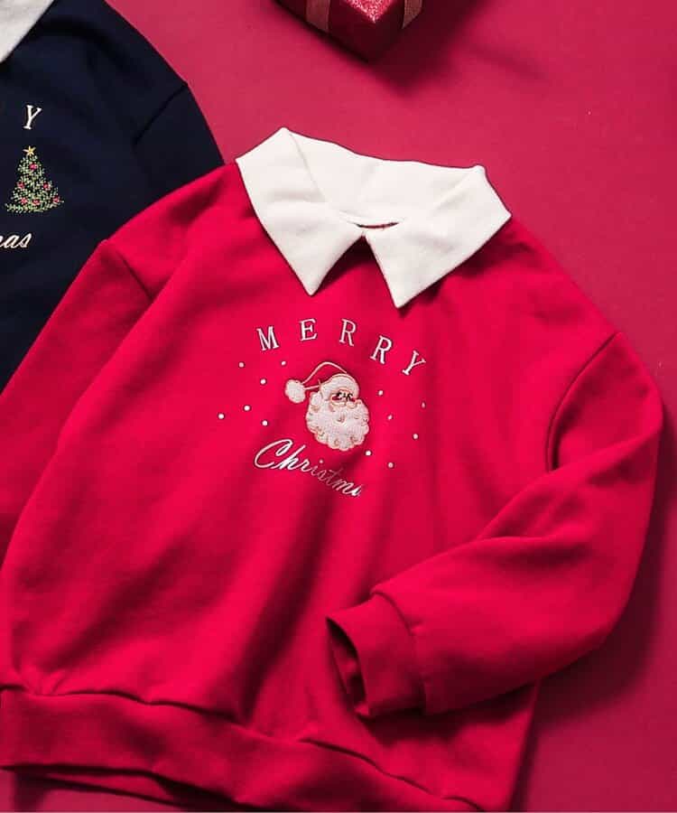 ★SALE★【リンク】クリスマスモチーフトレーナー