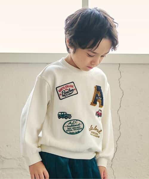 アソートワッペン＆刺繍トレーナー