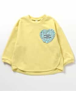 ★タイムセール★ハートフリルポケットゆったりトレーナー