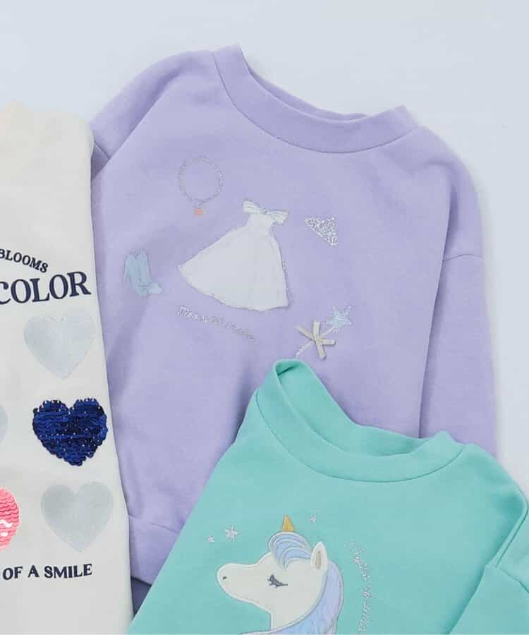 5柄バラエティモチーフトレーナー