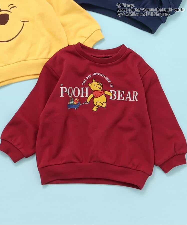 WEB限定 ディズニーキャラクター/くまのプーさん/トレーナー