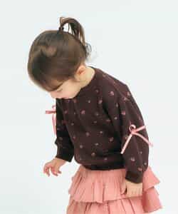 WEB限定 袖リボントレーナー