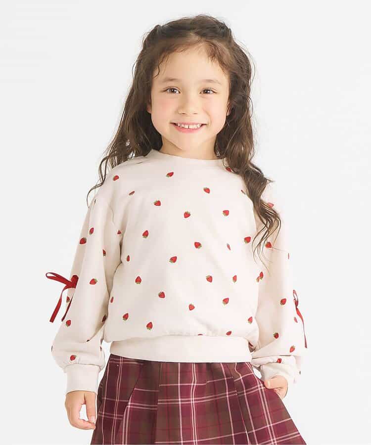 WEB限定 袖リボントレーナー