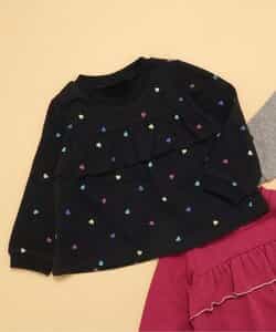 ★【クリスマスセール】期間限定SALE★WEB限定 フレアフリルトレーナー