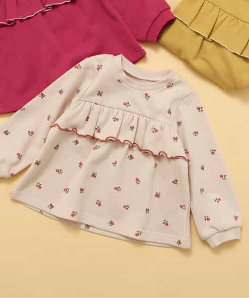 WEB限定 フレアフリルトレーナー