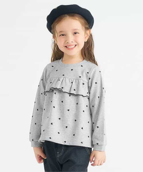 WEB限定 フレアフリルトレーナー