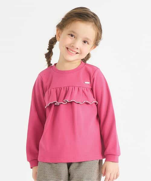 WEB限定 フレアフリルトレーナー