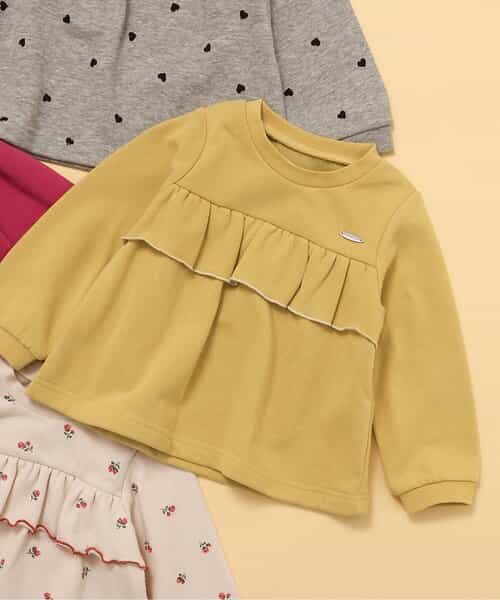 WEB限定 フレアフリルトレーナー