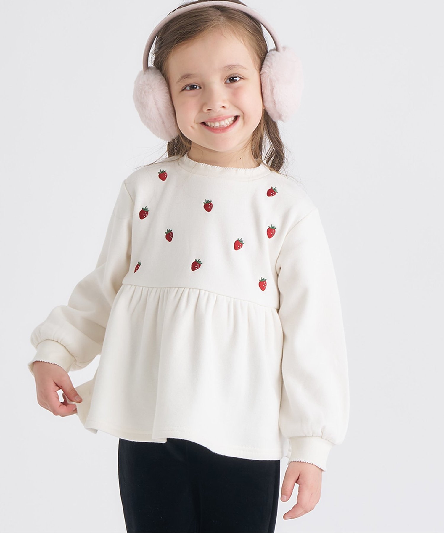 フラワーレースまんまるスタイ（V443015）|apres les cours（アプレ レ