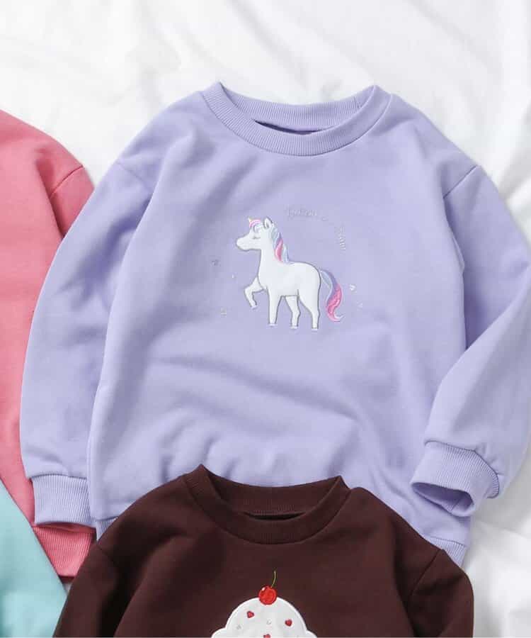 ★SALE★【リンク】8柄バラエティモチーフトレーナー