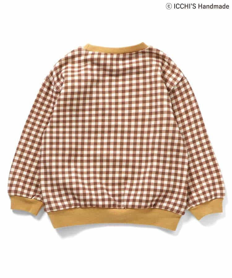 【ICCHI'S HANDMADE】モチーフ付きトレーナー_986116