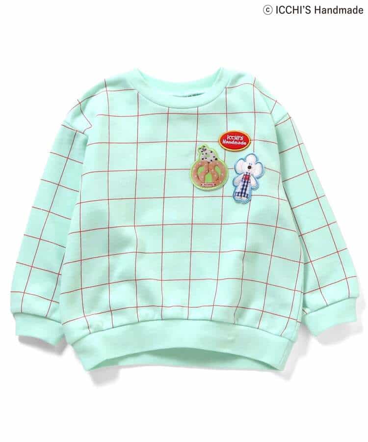 【ICCHI'S HANDMADE】モチーフ付きトレーナー_986122