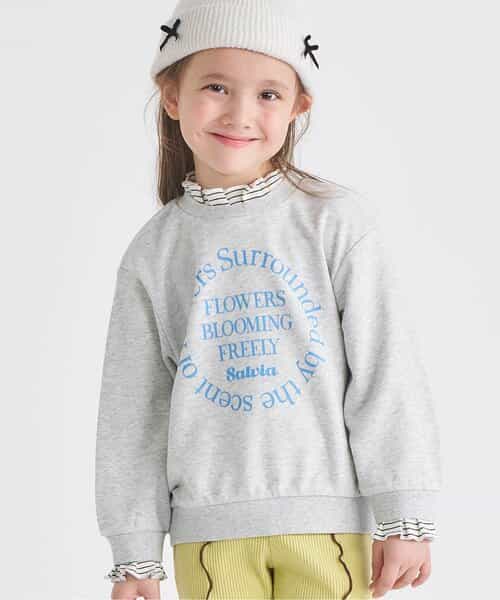 WEB限定 レイヤードロゴトレーナー