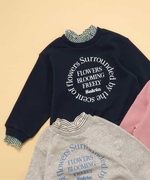 WEB限定 レイヤードロゴトレーナー