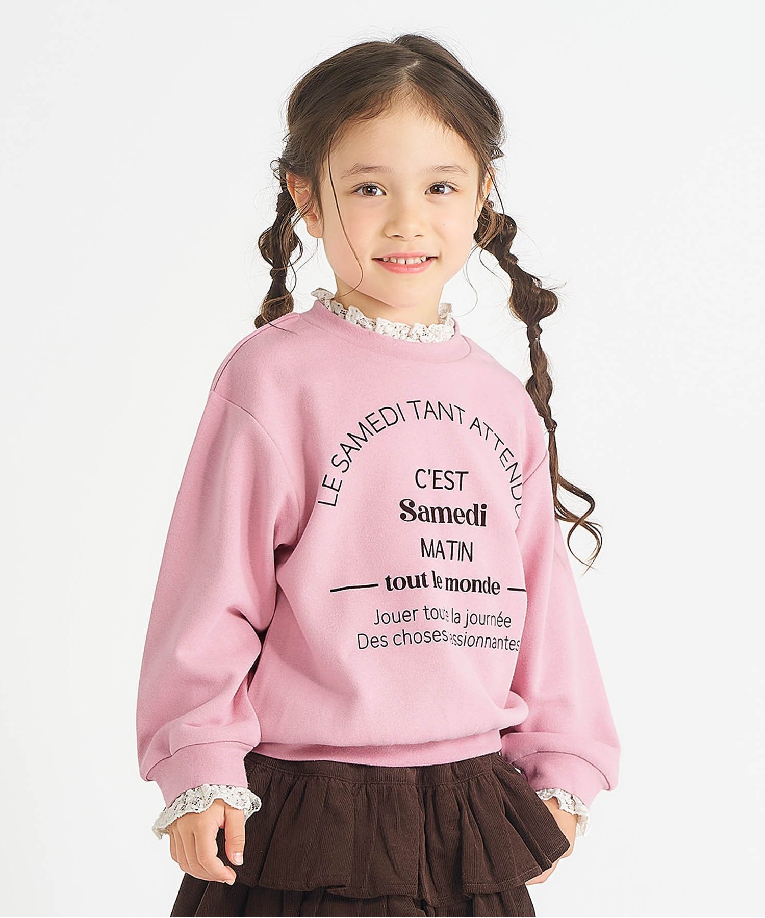 ☆【BLACKFRIDAY】期間限定SALE☆WEB限定 フレアフリルトレーナー