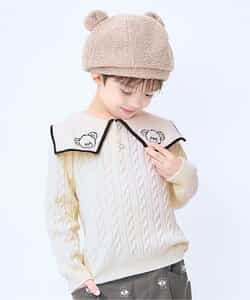 ☆SALE☆【リンク】tiny bear セーラーニット_マシン