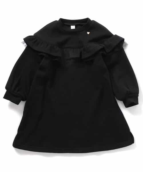 ★SALE★【あったか】WEB限定 フリル裏シャギーワンピース