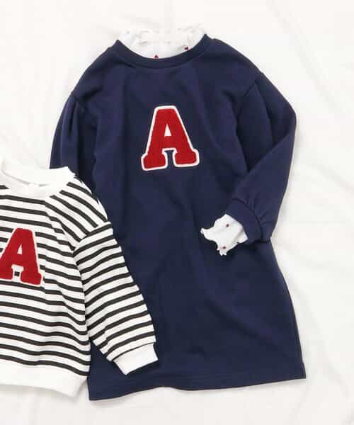 ★SALE★【リンク】アルファベットレイヤードワンピース