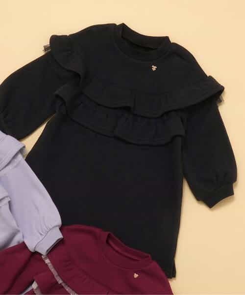 WEB限定 裏シャギーフリルワンピース