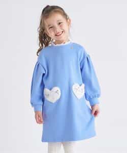 裏シャギーハートポケットワンピース