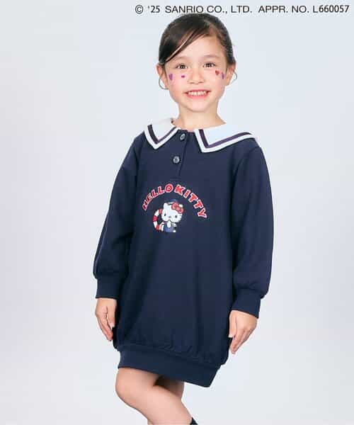 「ハローキティ」リボンセーラーワンピース