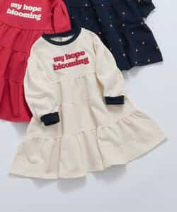 ティアードロゴワンピース