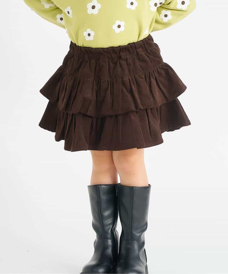 ティアードインパンツ付きスカート