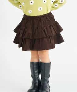 ティアードインパンツ付きスカート