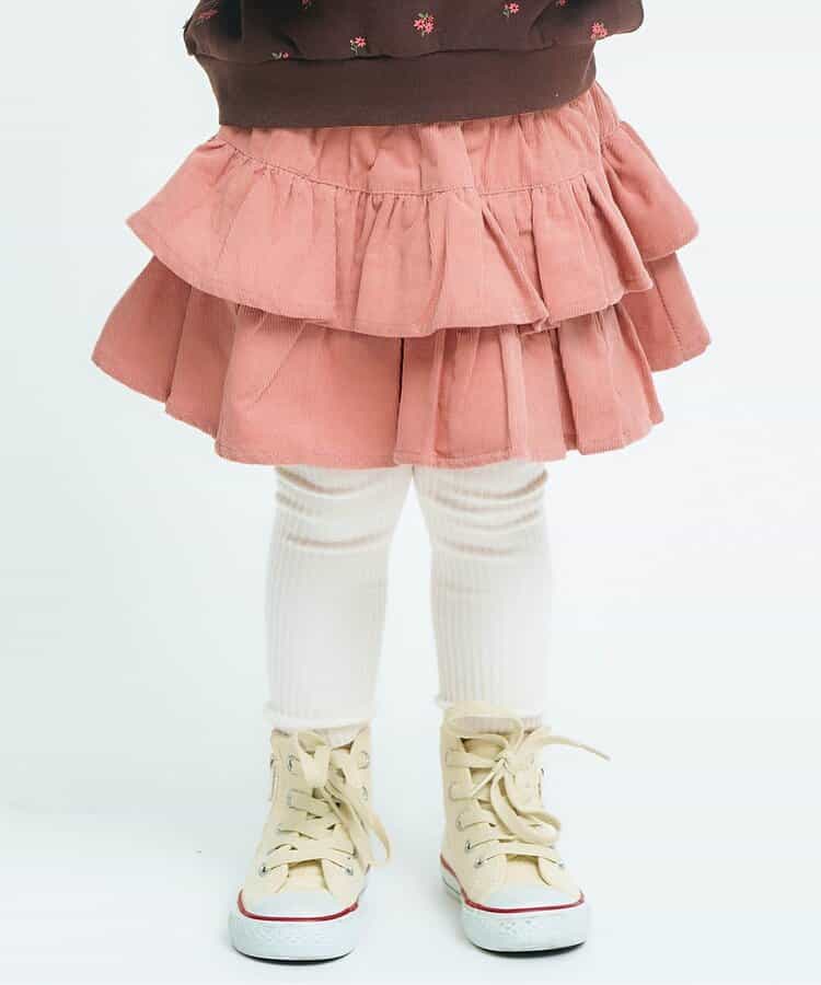 ティアードインパンツ付きスカート