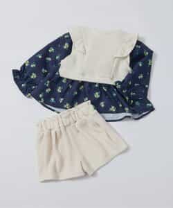 ベストドッキングトップス＆ショートパンツセット