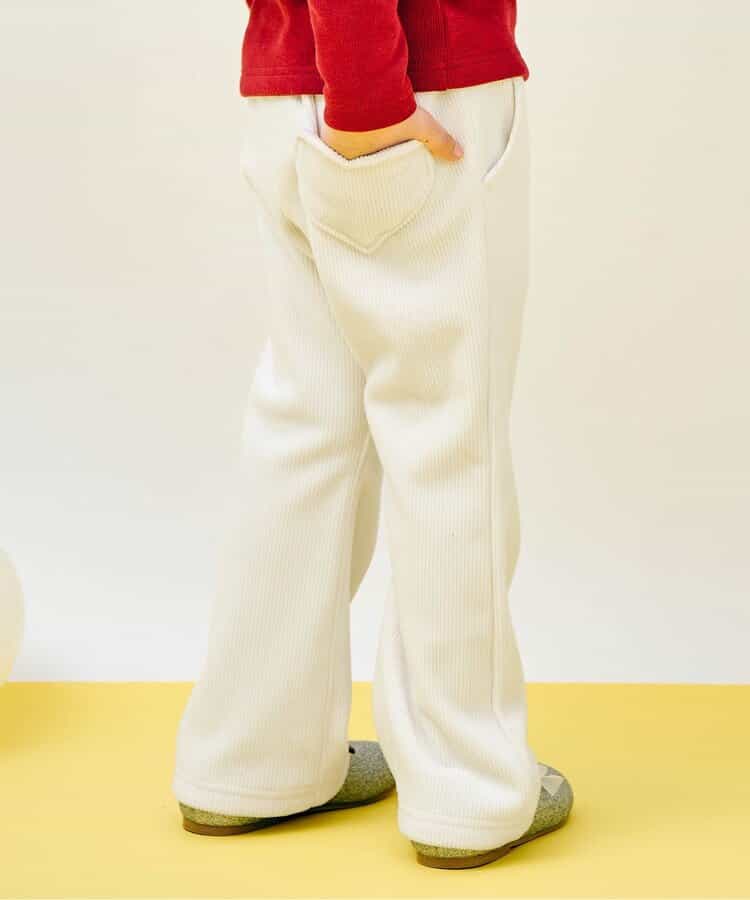 ★SALE★【あったか】ニットコールストレートきゅんパンツ