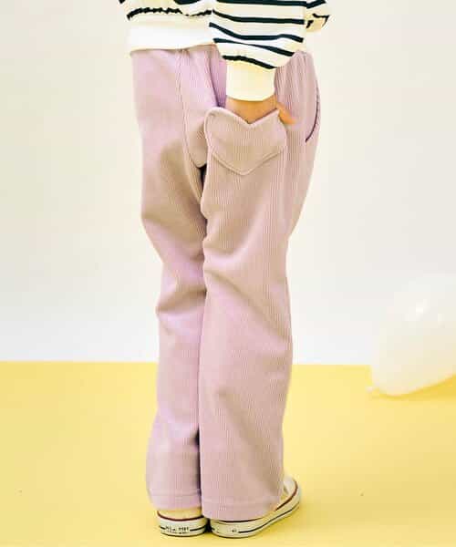 ★SALE★【あったか】ニットコールストレートきゅんパンツ