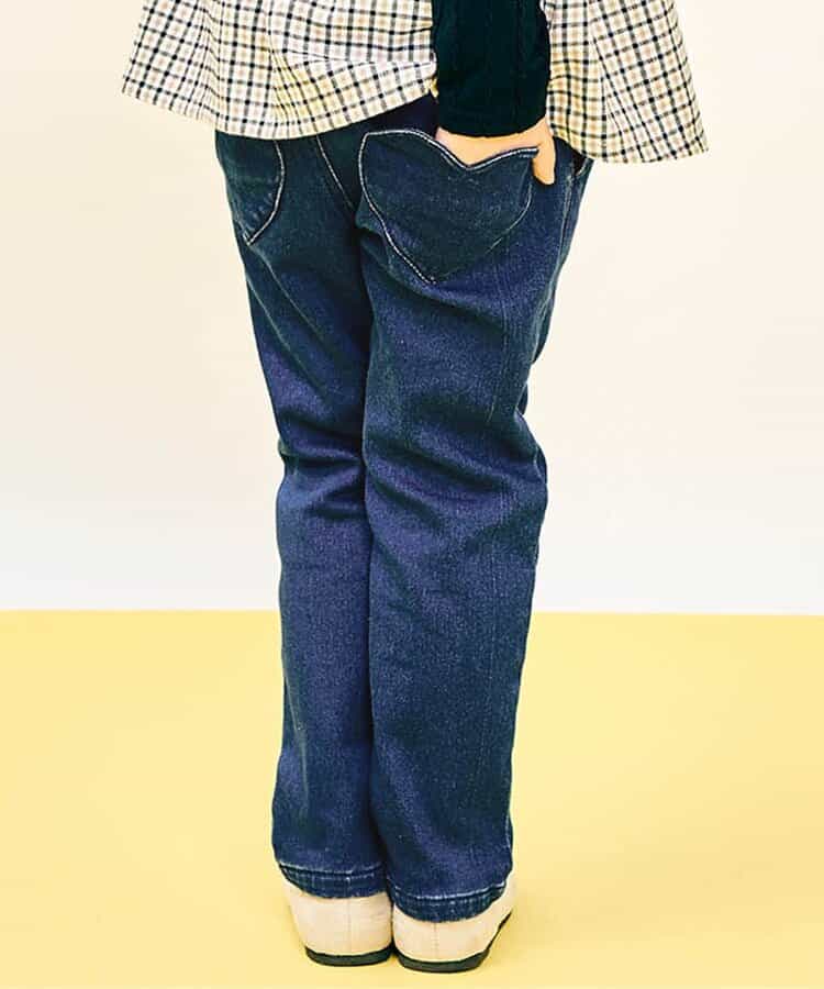 ★SALE★裏起毛ハートポケットきゅんパンツ 10分丈