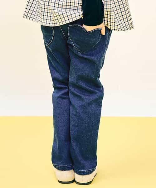 ★SALE★裏起毛ハートポケットきゅんパンツ 10分丈