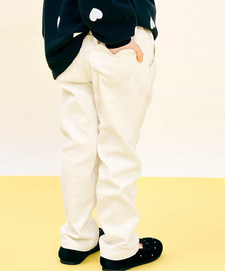 ★SALE★裏起毛ハートポケットきゅんパンツ 10分丈