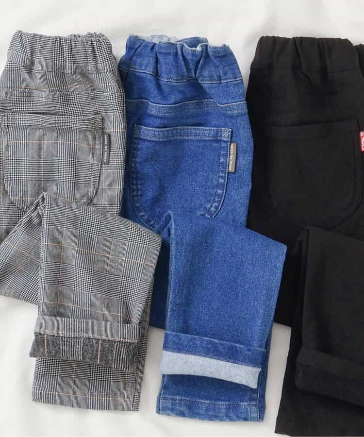 ★SALE★【あったか】裏起毛スキニーパンツ｜7days Style pants 10分丈
