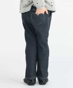 裏起毛ハートポケットきゅんパンツ  10分丈