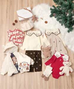 ☆SALE☆【リンク】tiny bear 総柄長パンツ 10分丈（V521924