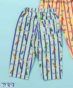 WEB限定 PEZ×tiny bear 総柄パンツ  10分丈
