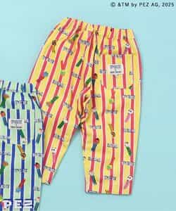 WEB限定 PEZ×tiny bear 総柄パンツ  10分丈
